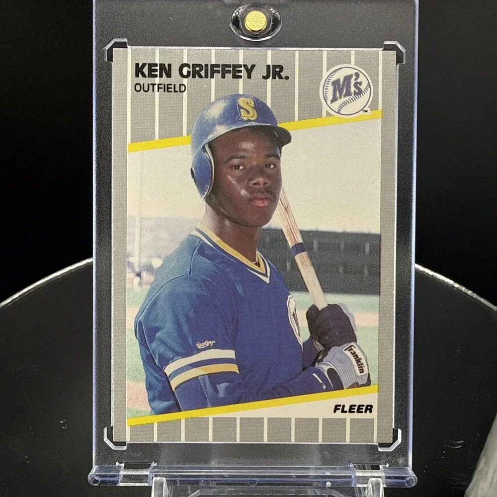 1989 Fleer -Break #548 Ken Griffey Jr. RC